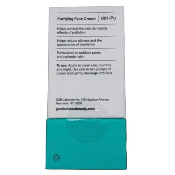 Good Science Beauty 001-PU: Purifying Face Cream - Picture 13 of 15